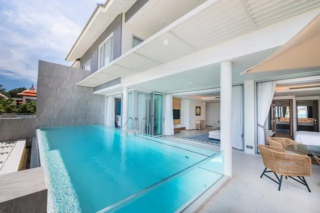 Cozy 2-bedroom apartments, with sea view and near the sea in Angsana Beachfront Residences project, on Bangtao / Laguna beach — Bang Tao