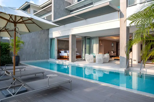 Fashionable 2-bedroom apartments, with sea view and near the sea in Angsana Beachfront Residences project, on Bangtao / Laguna beach — Bang Tao