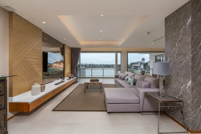 Stylish 2-bedroom penthouse, with pool view and near the sea in Angsana Beachfront Residences project, on Bangtao / Laguna beach — Bang Tao