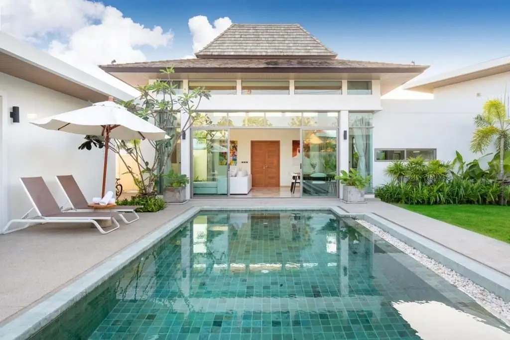 Garden-View 3-Bedroom Villa at Shambhala Grand Villa, Bang Tao — Bang Tao · 1/13