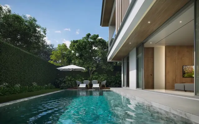 Exclusive, spacious 4-bedroom villa, with pool view, on Rawai beach — Nai Harn
