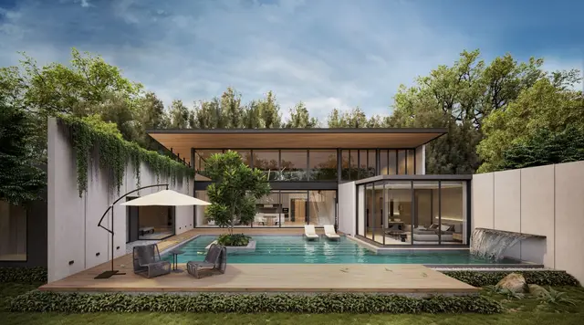 Cozy, large 3-bedroom villa, with pool view, on Bangtao / Laguna beach — Bang Tao
