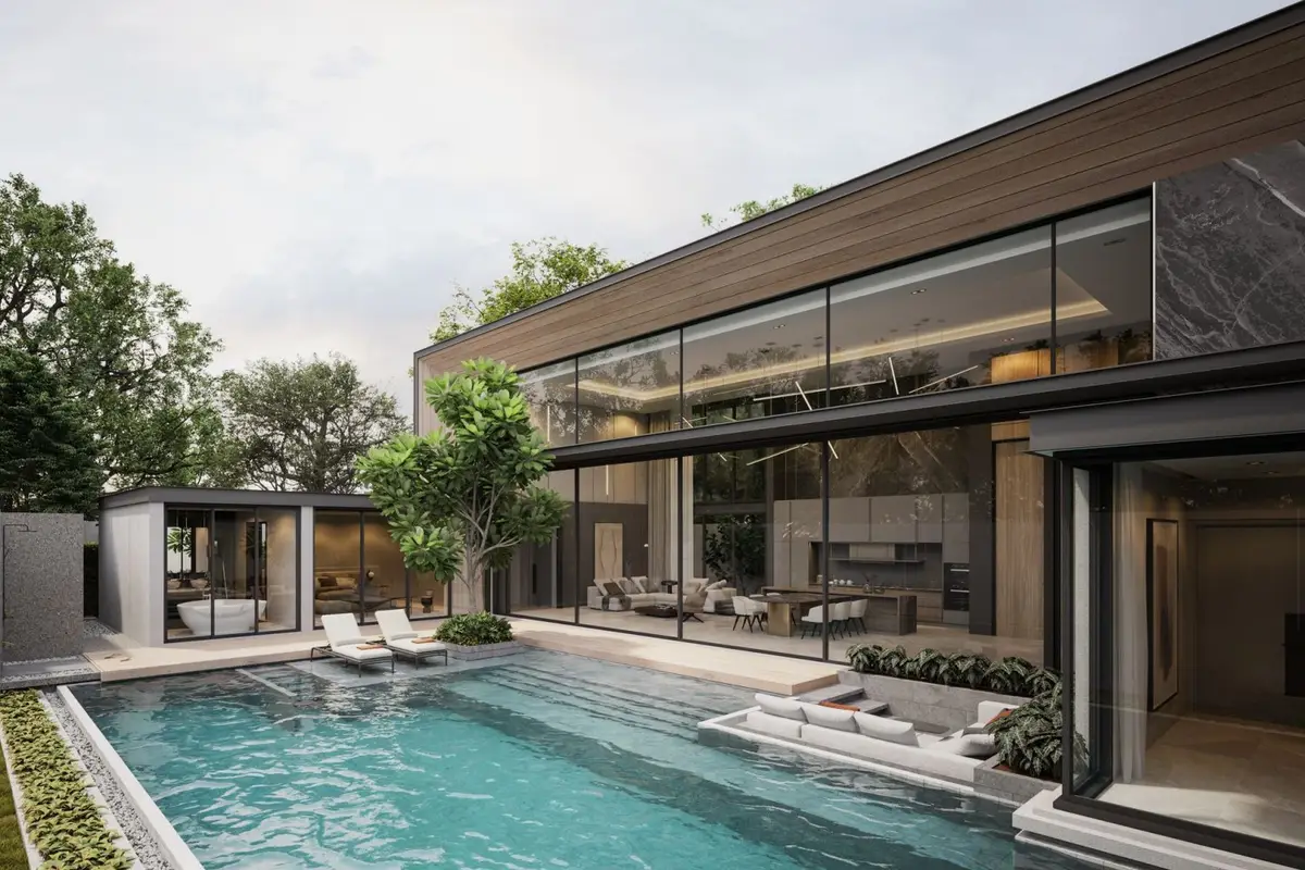 3-Bed Villa with 557 sqm Interior at Poetry Villas, Bang Tao — Bang Tao · 1/6