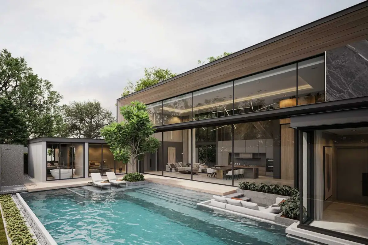 3-Bed Villa with 557 sqm Interior at Poetry Villas, Bang Tao — Bang Tao · 1/6