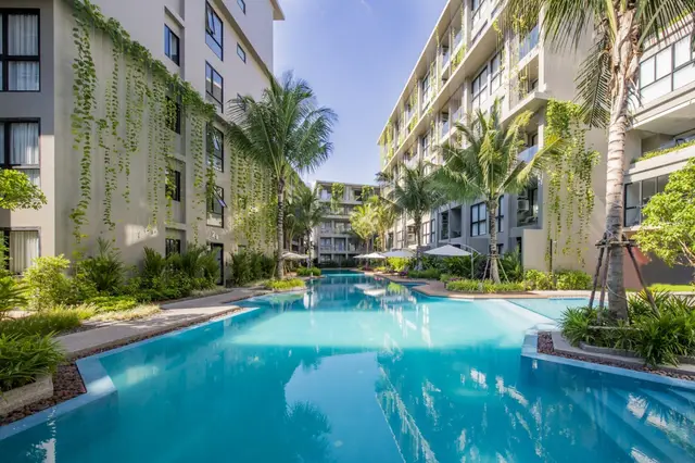 Stylish 2-bedroom apartments, with garden view in Diamond Condominium project, on Bangtao / Laguna beach — Bang Tao