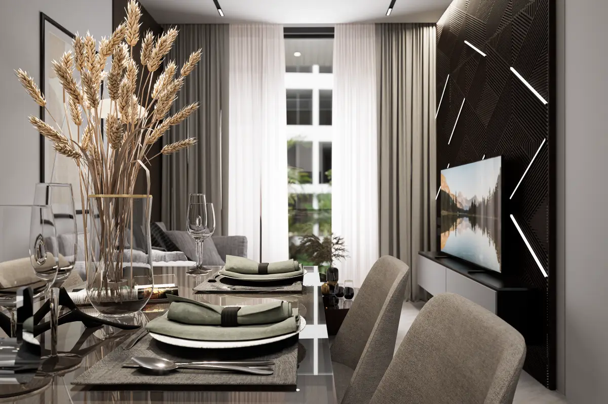 1-Bed 42 sqm Pool-View Apartment at Sun Hills in Layan — Layan · 4/9