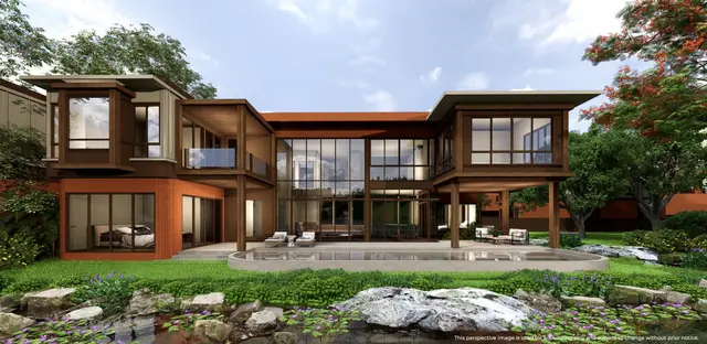 Chic, large 5-bedroom villa, with pool view, on Bangtao / Laguna beach — Bang Tao