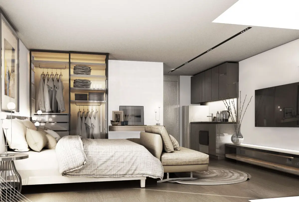 2-Bed, 2-Bath Apartment at VIP Space Odyssey, Nai Harn — Nai Harn · 1/10