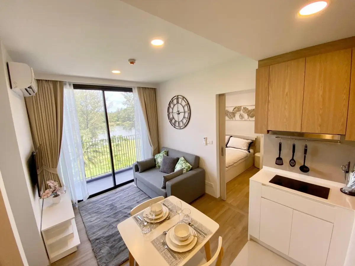 Astonishing 2-bedroom apartments, with golf course in Sky Park project, on Bangtao / Laguna beach — Bang Tao · 2/21