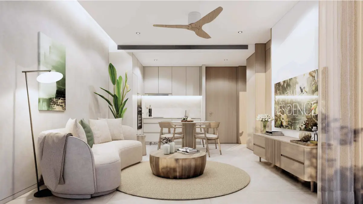 อพาร์ตเมนต์ 2 ห้องนอน 79 ตร.ม. Park Residences, Layan — Layan · 2/8