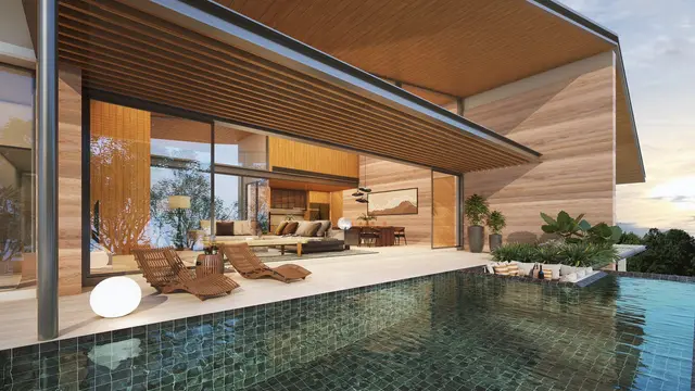 Gorgeous, large 3-bedroom villa, with pool view, on Bangtao / Laguna beach — Cherng Talay