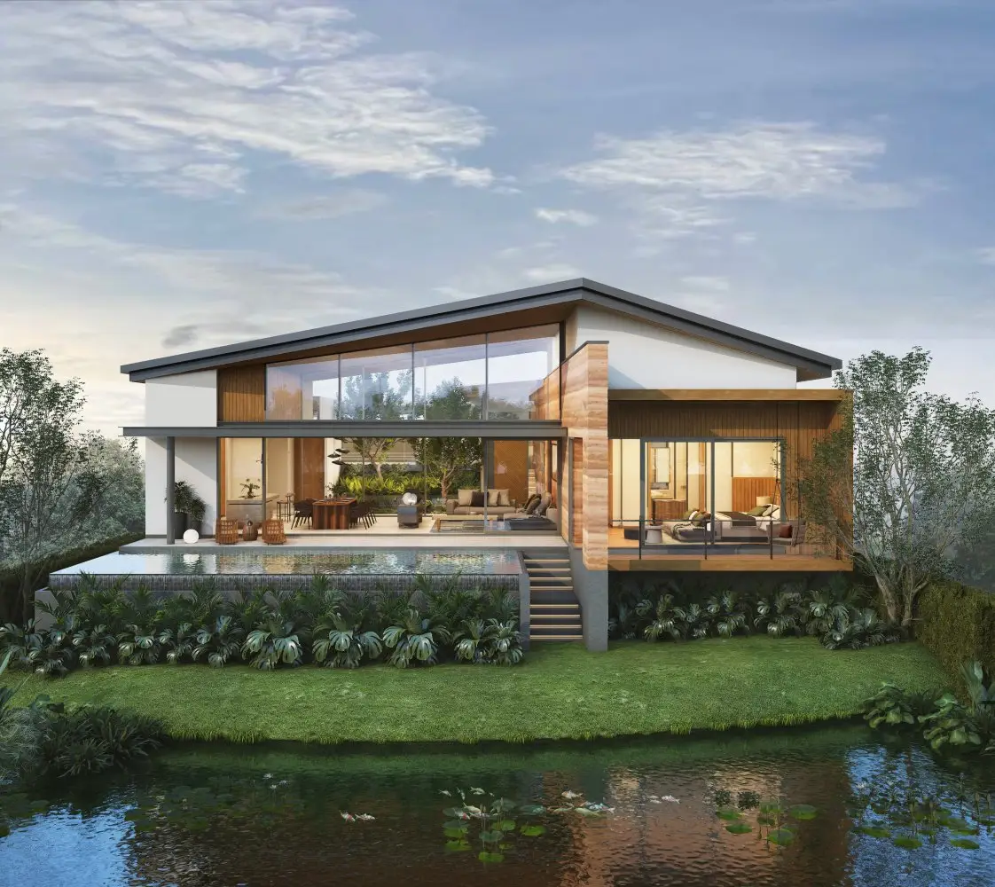 3-Bedroom Villa of 642 sqm with Lake View, Serrana, Cherng Talay — Cherng Talay · 1/5