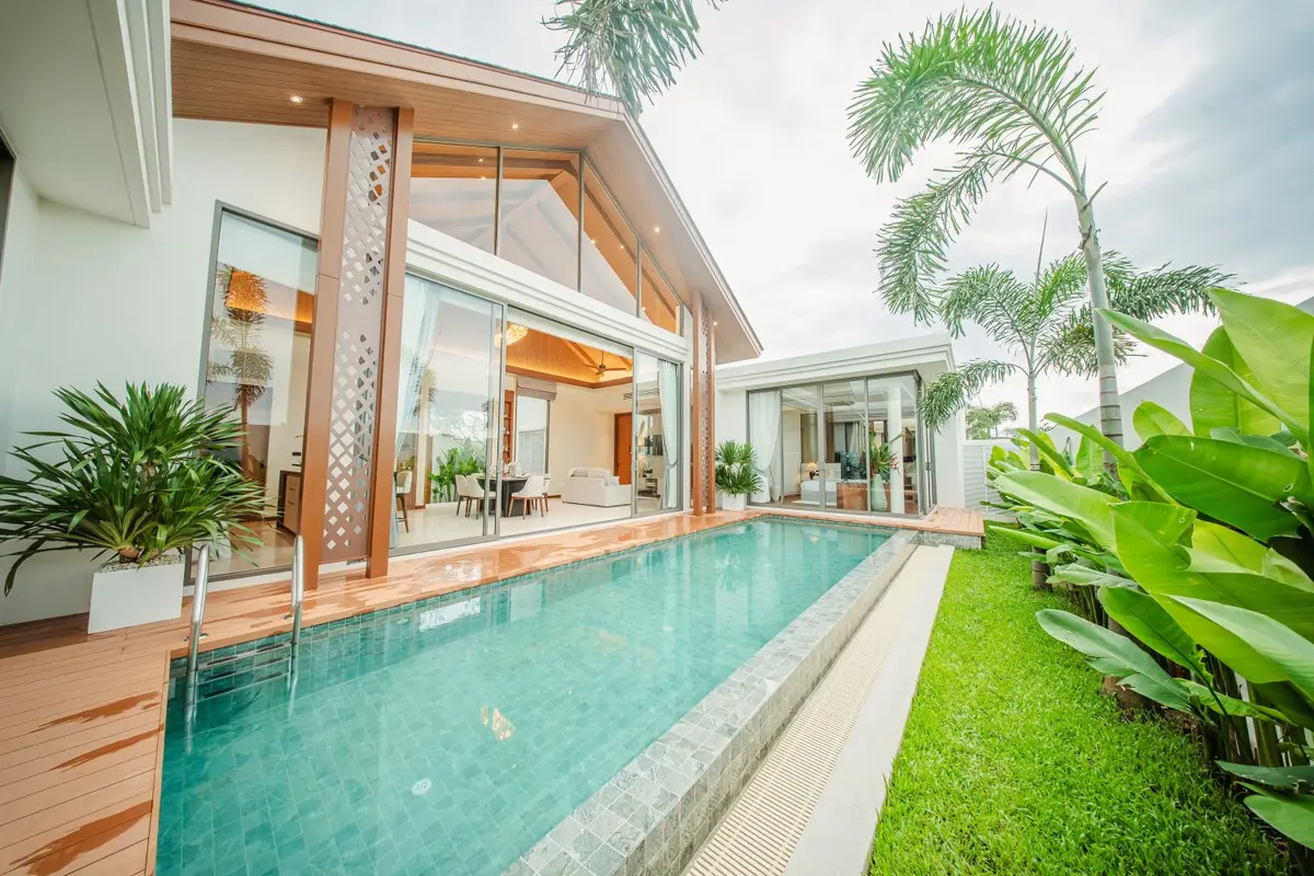 3-Bed Villa with Private Pool at The Ozone Villas, Bang Tao — Bang Tao · 1/14