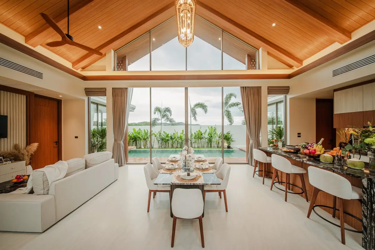 3-Bed Villa with Private Pool at The Ozone Villas, Bang Tao — Bang Tao · 2/14