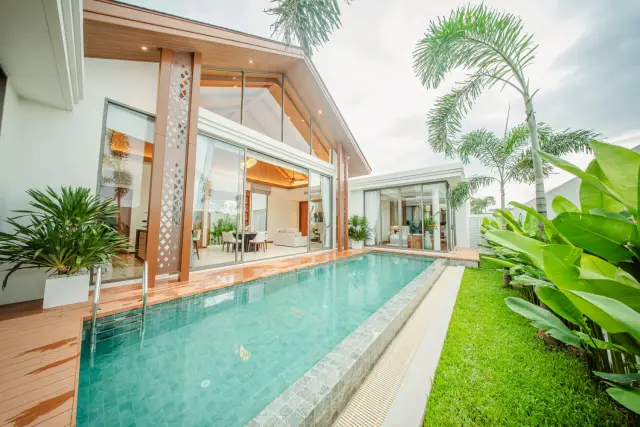 3-Bed Villa with Private Pool at The Ozone Villas, Bang Tao — Bang Tao