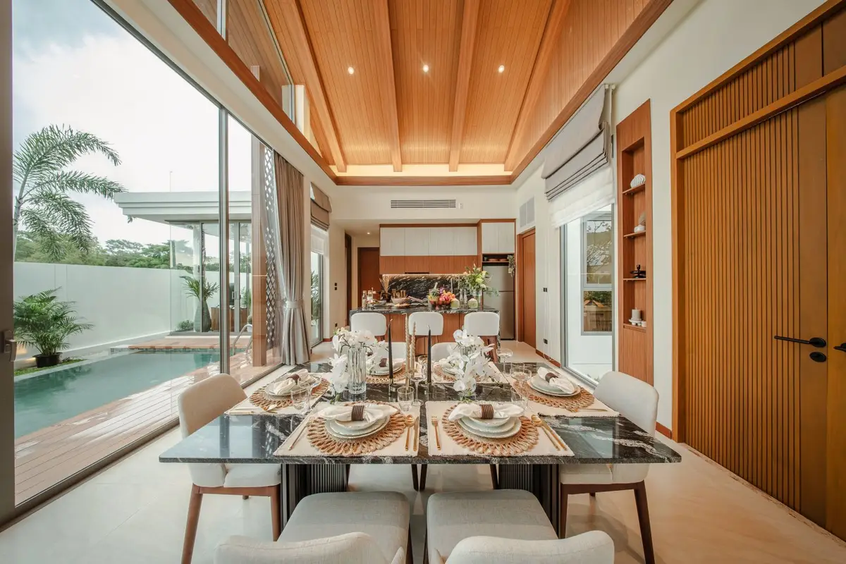 3-Bed Villa with Private Pool at The Ozone Villas, Bang Tao — Bang Tao · 4/14