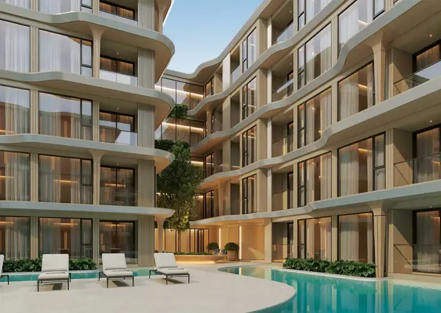 -Bedroom Apartments, with pool view and near the sea in Bellevue Beachfront Condo project, on Bangtao / Laguna beach — Layan