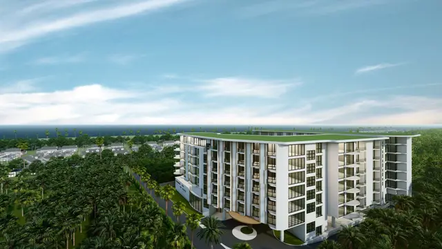 Fashionable 1-bedroom apartments, with mountain view, on Rawai beach — Chalong