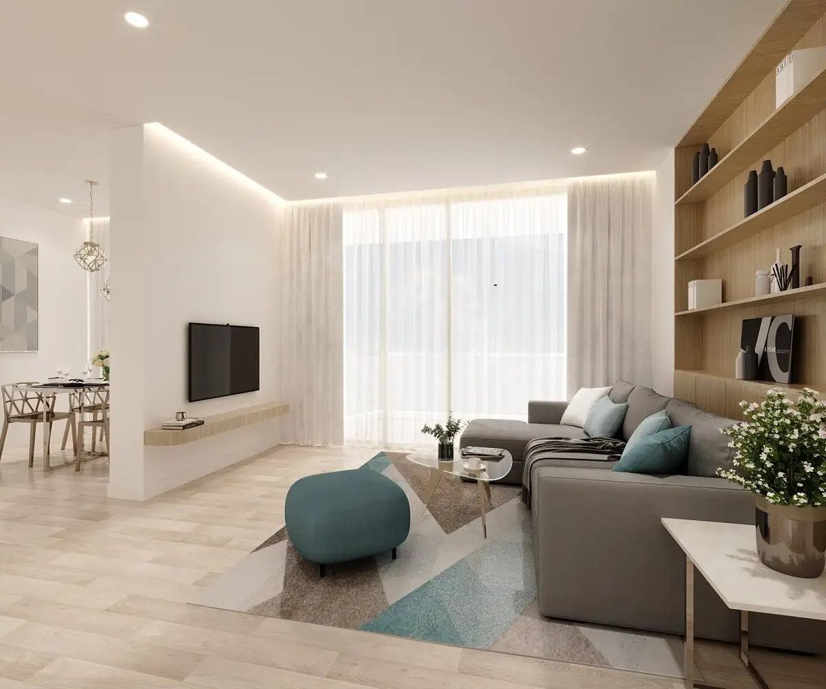 1-Bedroom Apartment of 49 sqm, Aura Condominium, Chalong — Chalong · 2/10