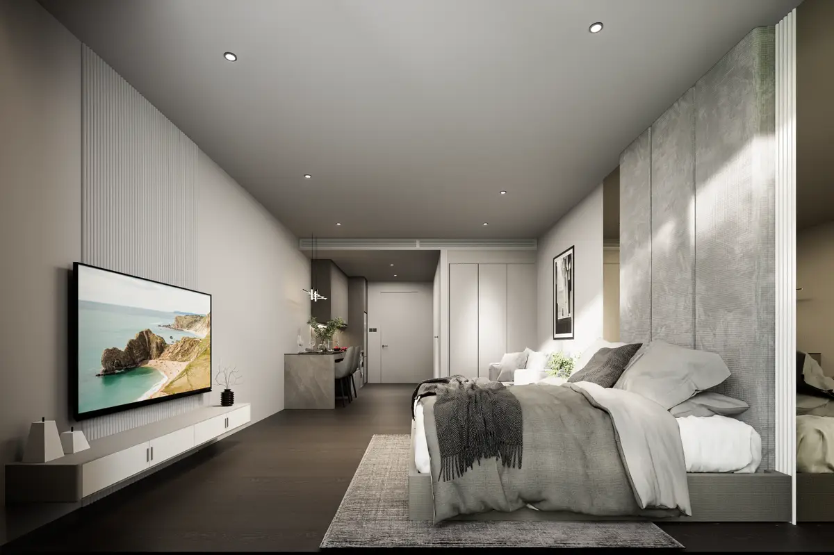 35 sqm Studio in Next Point Condominium, Rawai — Rawai · 3/11