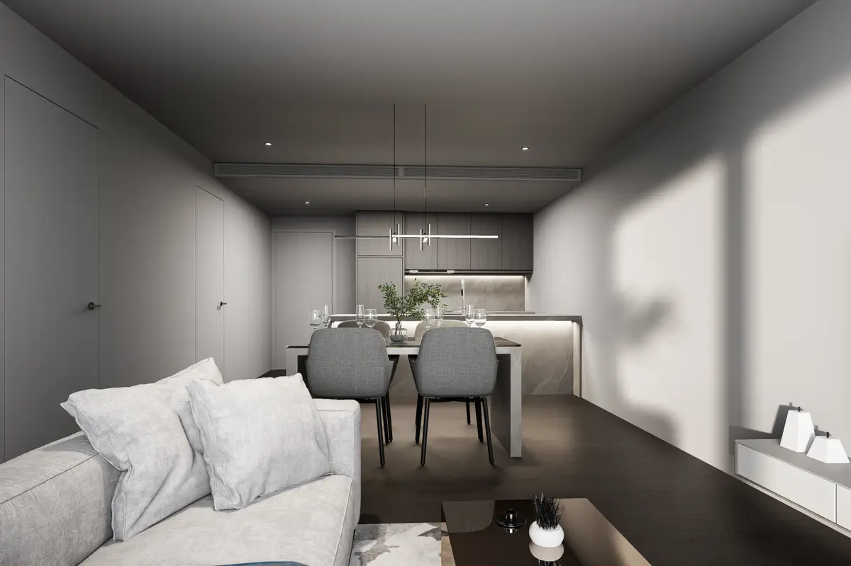 2-Bed 70 sqm Apartment with Pool View in Next Point Rawai — Rawai · 2/13