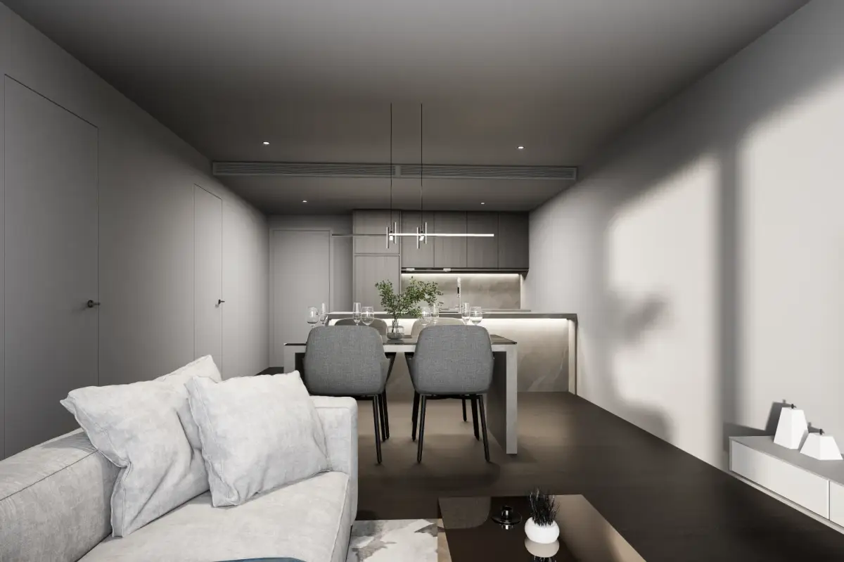 2-Bed 70 sqm Apartment with Pool View in Next Point Rawai — Rawai · 2/13