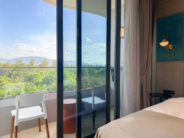 Studio Apartments, with mountain view in Layan Green Park project, on Layan Beach beach — Layan