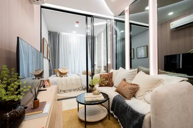 Luxurious 1-bedroom apartments, with pool view, on Thalang beach — Cherng Talay