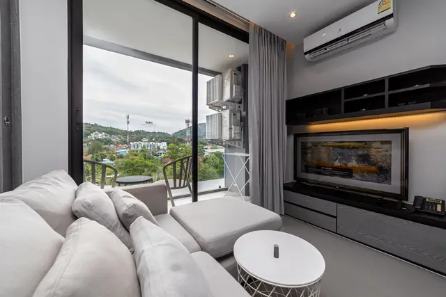 Comfortable 1-bedroom apartments, with sea view in City Gate project, on Kamala Beach beach — Kamala