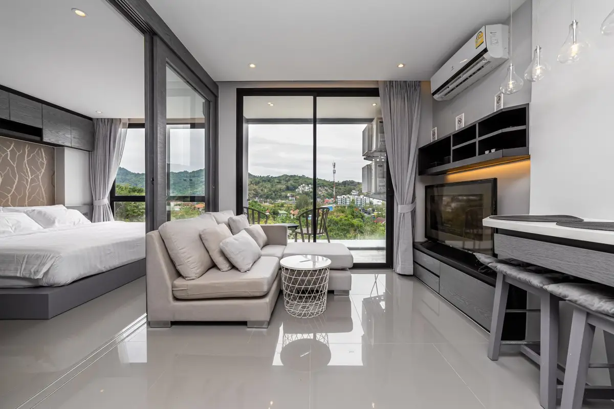 Sea-View 1-Bed Apartment in City Gate near Kamala Beach — Kamala · 4/21