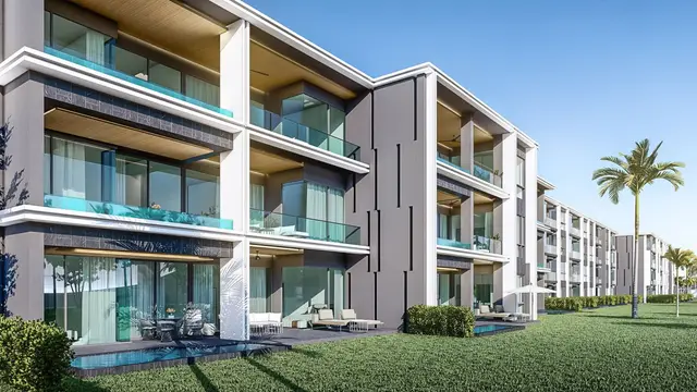Comfortable 1-bedroom apartments, with pool view, on Mai Khao beach — Mai Khao