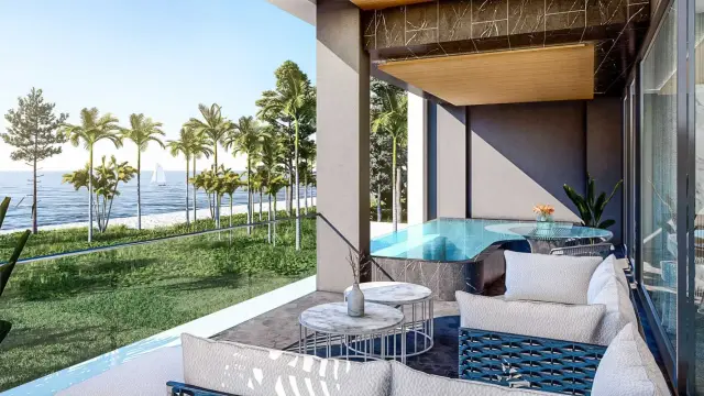 3-Bed Sea-View Apartment at Maviston on Mai Khao Beach — Mai Khao