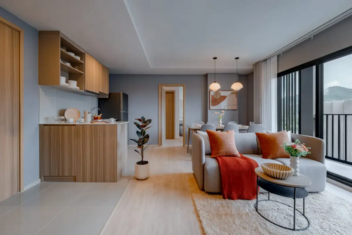 2-Bed Apartment in The Base Cherngtalay near Bang Tao — Bang Tao · 2/19