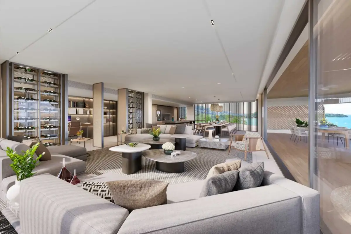 Sea-View 4-Bedroom Apartment, Banyan Tree Oceanus, Bang Tao — Bang Tao · 4/11