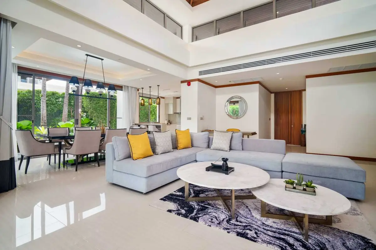 วิลล่า4 1 ห้องนอน พร้อมวิว สระน้ำ, ไม่ไกลจากทะเล ในโครงการ Banyan Tree Grand Residences, บนชายหาด บางเทา/ลากูน่า | วีดีโอ — Layan · 2/48