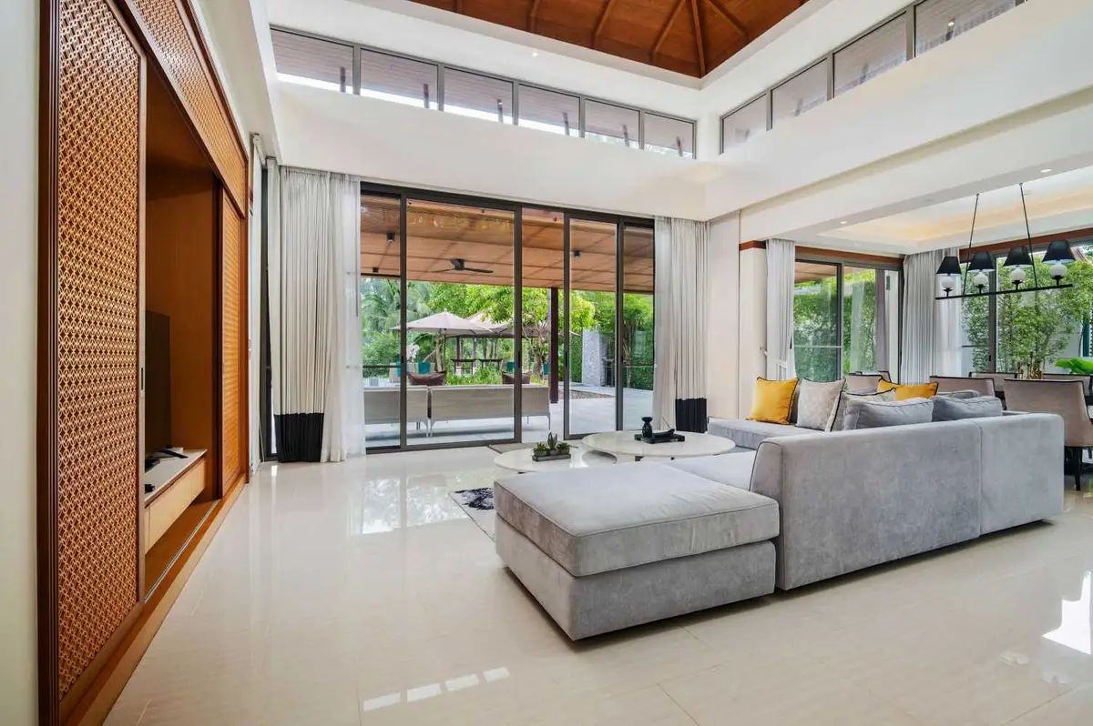 วิลล่า4 1 ห้องนอน พร้อมวิว สระน้ำ, ไม่ไกลจากทะเล ในโครงการ Banyan Tree Grand Residences, บนชายหาด บางเทา/ลากูน่า | วีดีโอ — Layan · 4/48