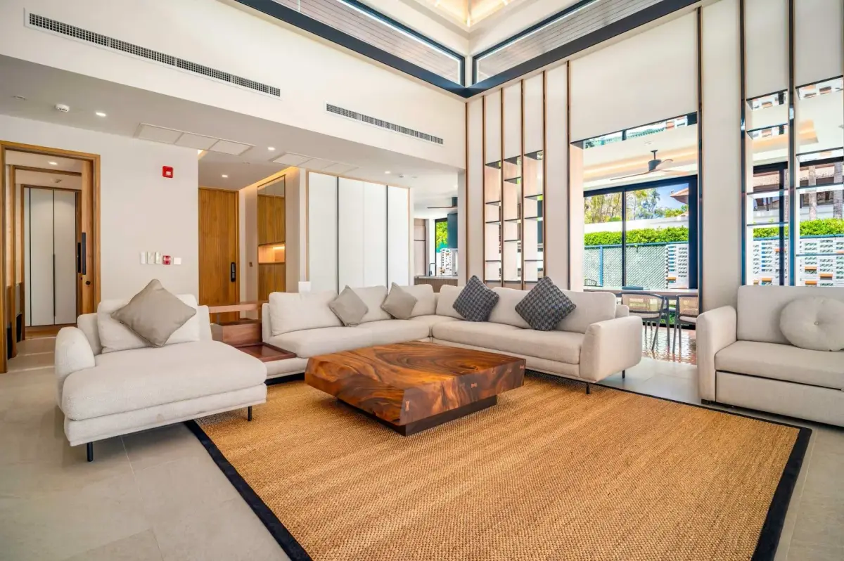 วิลล่า4 1 ห้องนอน พร้อมวิว สระน้ำ, ไม่ไกลจากทะเล ในโครงการ Banyan Tree Grand Residences, บนชายหาด บางเทา/ลากูน่า | วีดีโอ — Layan · 3/50