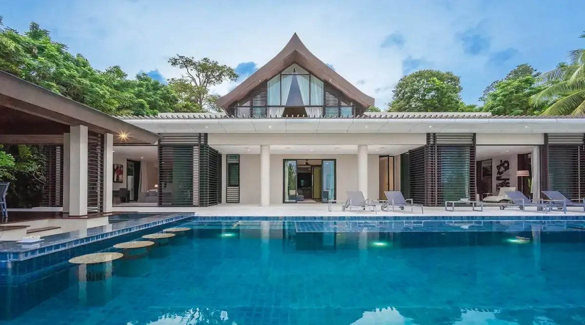 5-Bed Beachfront Villa on a 4,970 sqm Plot at The Cape Residences — Cape Yamu · 2/25