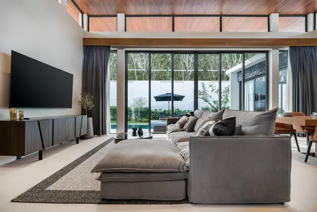 Cozy 3-bedroom villa, with pool view in Botanica Modern Loft project, on Bangtao / Laguna beach — Cherng Talay