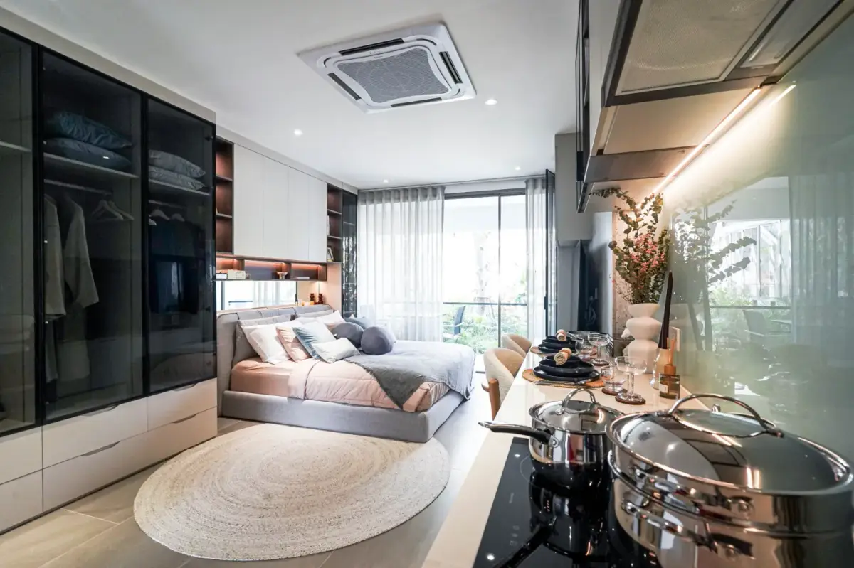 Furnished Studio at Wallaya Residence near Nai Harn Beach — Nai Harn · 1/10