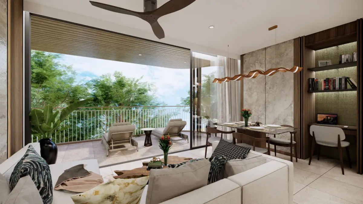 2-Bed 100 sqm Apartment at Laguna Golf Residences Hibiscus — Layan · 1/8