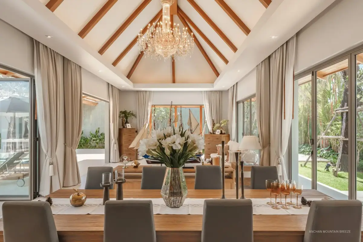 4-Bed Anchan Burgundy Villa on a 1,144 sqm Plot, Thalang — Thalang · 3/13