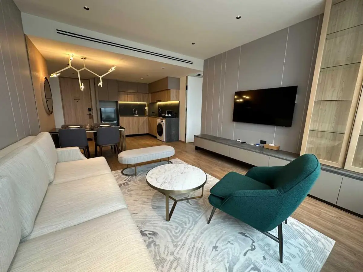 -Bedroom Apartments, with pool view in Layan Green Park project, on Layan Beach beach — Layan · 2/36