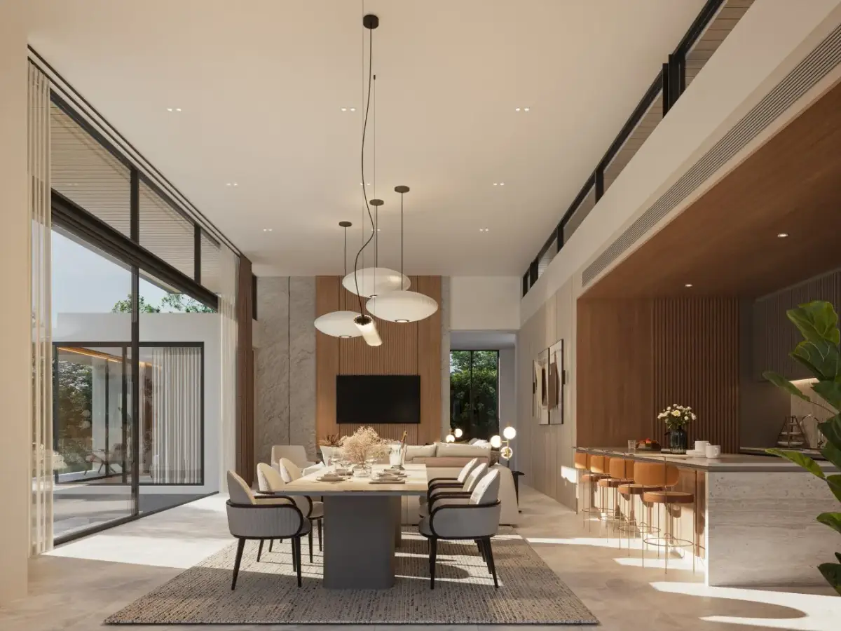 3-Bed Hillside Pool Villa in Amber Chamber, Cherng Talay — Cherng Talay · 3/9