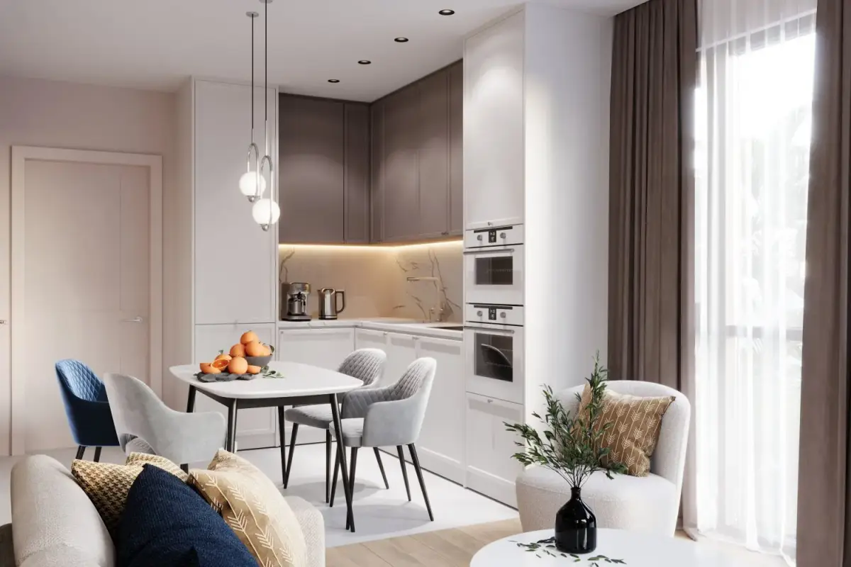 1-Bed, 49 sqm Apartment at Dominion Rawai near the Beach — Rawai · 2/12