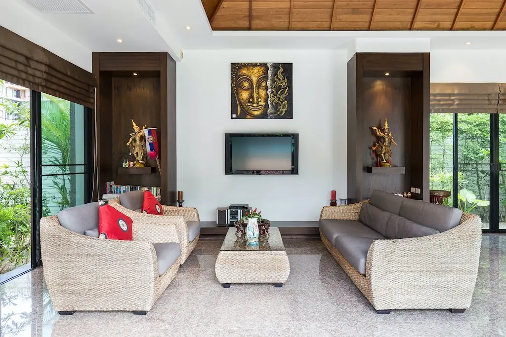 Amazing, spacious 3-bedroom villa, with pool view in Baan Thai Surin Gardens project, on Surin Beach beach — Surin · 5/19