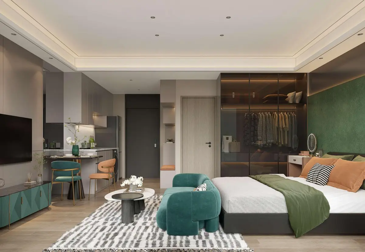1-Bedroom Apartment at Fantasea Rawai with Pool Access — Rawai · 2/7