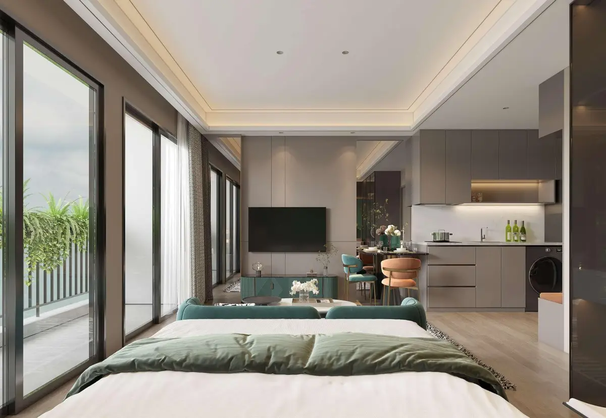 1-Bedroom Apartment at Fantasea Rawai with Pool Access — Rawai · 4/7