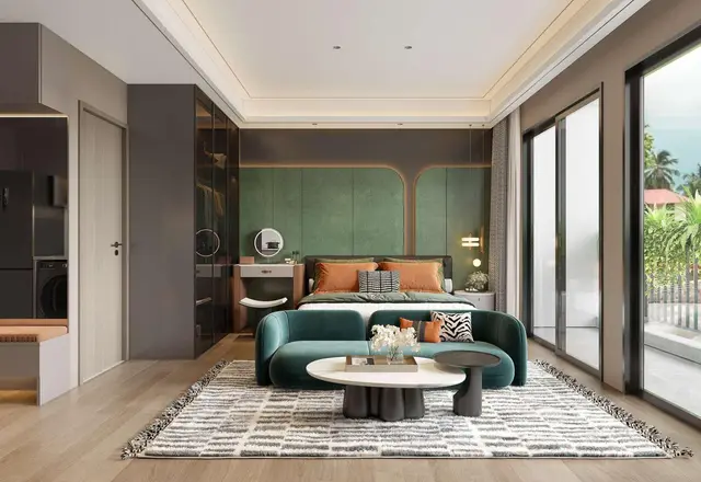 Stunning 2-bedroom apartments, with urban view, on Rawai beach — Rawai