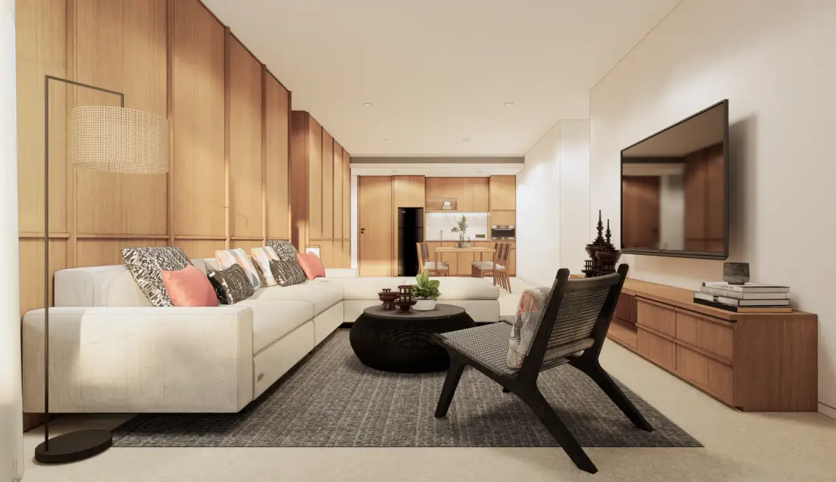 3-Bed Apartment with Private Pool at Kiara Residences, Layan — Layan · 3/11